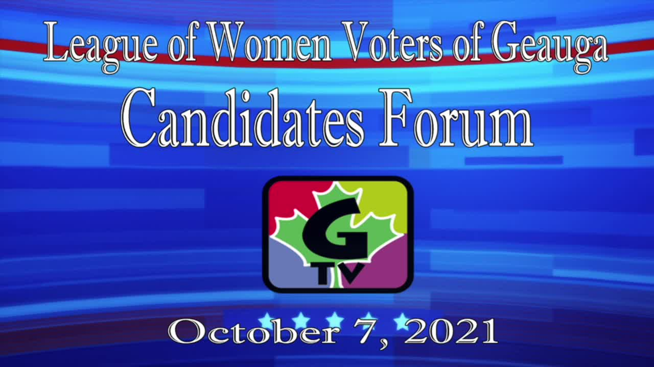 LWV Chardon Candidates Night 10-7-21