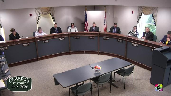 Thumbnail image for Chardon Council Meeting 04- 09-2026