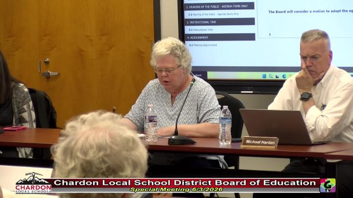 Thumbnail image for Chardon BOE Meeting 06-03-2026