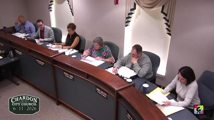 Thumbnail image for Chardon Council Meeting 06-11-2026